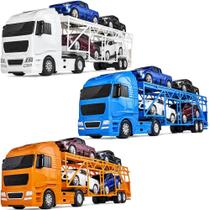 Caminhão Diamond Truck Cegonheira c/ 4 Pick Ups - Roma Jensen -
