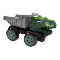 Caminhão Dino Truck Caçamba Dinossauro Brinquedo Homeplay T-