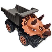 Caminhão Dino Truck Caçamba Dinossauro Brinquedo Homeplay Tr