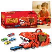 Caminhão Dinossauro Transportador Carrinhos Caminhão Dinossauro Transportador Carrinhos