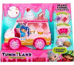 Caminhão Doll Yummi Land Lip Gloss Rosa