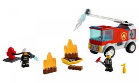 Caminhão dos Bombeiros com Escada Lego City