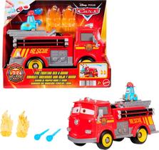 Caminhão dos Bombeiros Ruivo e Guido - Carros Disney Pixar - Race &amp Rescue - Mattel