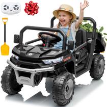 Caminhão Elétrico JORFLY 24V 400W Controle Remoto Preto
