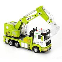 Caminhão Escavadeira de Brinquedo Voicinlili 1:40 com Luzes e Sons Caminhão Escavadeira de Brinquedo Voicinlili 1:40 com Luzes e Sons