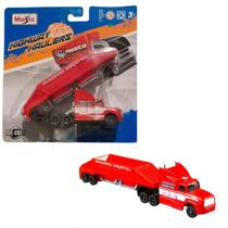 Caminhão Fresh Metal Highway Haulers Gravel Vermelho Maisto 15021 Caminhão Fresh Metal Highway Haulers Gravel Vermelho Maisto 15021