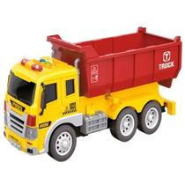 Caminhao Fricçao Mega Construtor Basculante - Zippy Toys