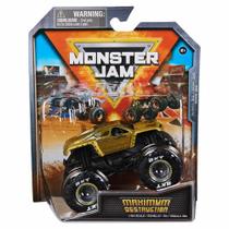 Caminhão fundido sob pressão Monster Jam 2024 oficial 1:64 Série 34