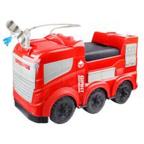 Caminhão Giant Bombeiro Infantil Lança Água 1785 - Roma