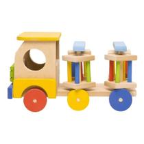 Caminhão Gira Gira Brinquedo Educativo Montessoriano Madeira