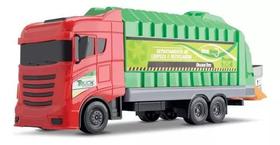 Caminhão Grande Coleta Do Lixo Garbage Brinquedo Coletor