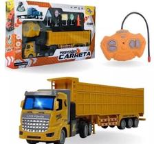 Caminhão Graneleiro Controle Remoto Recarregável Caminhão Graneleiro Controle Remoto Recarregável