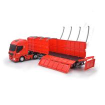 Caminhão Graneleiro Iveco Hi-Way Carreta Brinquedo Miniatura Carrinhos Infantil Criança Coleção - Usual Brinquedos