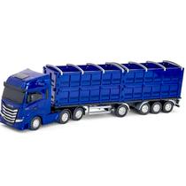 Caminhão Graneleiro Iveco S-way Brinquedo Infantil Realista - Usual Brinquedos Caminhão Graneleiro Iveco S-way Brinquedo Infantil Realista - Usual Brinquedos
