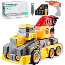 Caminhão Guindaste de Brinquedo EKU EASYKU 11" com Furadeira Motorizada Caminhão Guindaste de Brinquedo EKU EASYKU 11" com Furadeira Motorizada