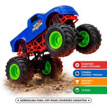 Caminhao Hotdragon Kendy Monster Truck 2 em 1 Tunning e Monster 3 Anos