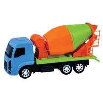 Caminhão Infantil Betoneira Truck Cabine No Plástico - Diverplas