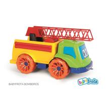 Caminhão infantil bombeiros babyfrota - poliplac 7096