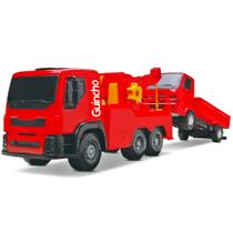 Caminhão Infantil Brutale Guincho Com Caçamba - Roma Brinquedos