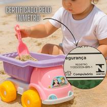 Caminhão Infantil de Praia Tomate Rosa