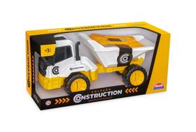 Caminhão Infantil Menino Articulado Construction - Usual Brinquedos
