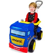 Caminhão infantil passeio e pedal truck maral ref: 3132