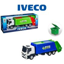 Caminhão Iveco Brinquedo Tector Coletor Limpeza Urbana Caminhão Iveco Brinquedo Tector Coletor Limpeza Urbana