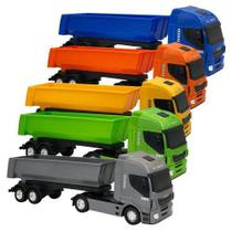 Caminhão Iveco HI-WAY com Caçamba Basculante - Sortido - Usual Brinquedos