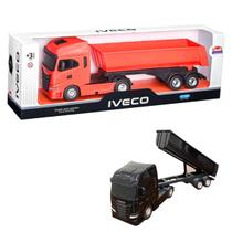 Caminhão Iveco S-Way Toco Basculante Usual Brinquedos Sortido 756 Caminhão Iveco S-Way Toco Basculante Usual Brinquedos Sortido 756