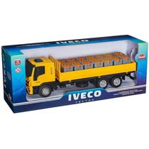 Caminhão Iveco Tector Dropside Usual Brinquedos Réplica Infantil de Alta Qualidade