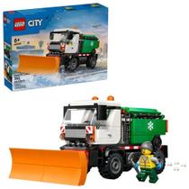 Caminhão lego city limpa neves 263 peças 4111160490