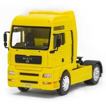 Caminhão Man Tg 510a 1:32 Welly Amarelo