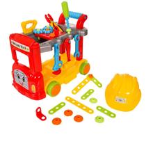 Caminhão Mechanic Truck com Ferramentas Infantil - Maral Caminhão Mechanic Truck com Ferramentas Infantil - Maral