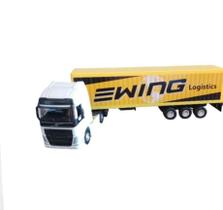 Caminhão miniatura Volvo FH 500 trucado com carreta Baú Escala 1/64 Caminhão miniatura Volvo FH 500 trucado com carreta Baú Escala 1/64