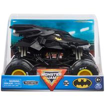 Caminhão Monster de brinquedo Monster Jam Batman Retro Batmobile 1:24 Caminhão Monster de brinquedo Monster Jam Batman Retro Batmobile 1:24