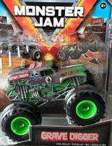 Caminhão Monster Jam Grave Digger - Série 33 - Escala 1:64 - Die-cast