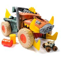 Caminhão Monster Jam Mini Jam Megalodon Mad Hog Chomper - Brinquedo