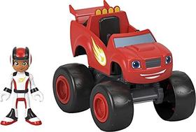 Caminhão Monstro Empurra Empurra com figura posicional, para crianças de 3+ - Fisher-Price