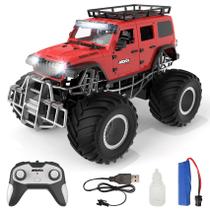 Caminhão Monstro RC Highmall 2.4GHz 4x4 20+ km/h com Spray Caminhão Monstro RC Highmall 2.4GHz 4x4 20+ km/h com Spray