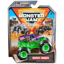 Caminhão Monstro Toy Monster Jam Grave Digger 1:64 - Die-cast