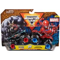 Caminhão Monstro Toy Monster Jam Marvel - Venom vs. Spider-Man 1:64