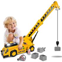 Caminhão Munck Sunny Days Maxx Action Crane 27" - Veículo de Construção