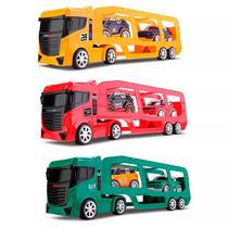 Caminhão Next Race Cegonheira com 2 Carrinho Cor Sortida 1952 - Roma