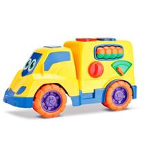 Caminhão Pedagogico Para Bebê Tchuco Baby - Samba Toys Caminhão Pedagogico Para Bebê Tchuco Baby - Samba Toys