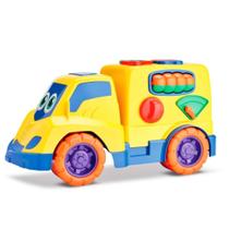 Caminhão Pedagogico Para Bebê Tchuco Baby - Samba Toys Caminhão Pedagogico Para Bebê Tchuco Baby - Samba Toys