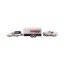 Caminhão Pickup Chevrolet 454 SS 1993 Maisto 1:64 Modelo Em Liga Com Simulação De Reboque De