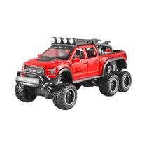 Caminhão Pickup F-150 Raptor Diecast Azul 1:24 - Com Som e Luz - Para Crianças Acima de 3 Anos