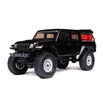 Caminhão RC Axial SCX24 Jeep Gladiator 4WD Rock Crawler RTR Preto