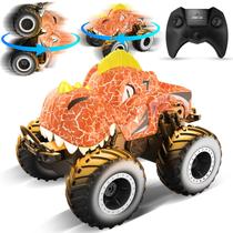 Caminhão RC iDrone Monster - Carro Dinossauro com Rotação 360° - Brinquedo Infantil