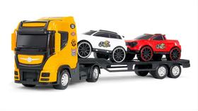 Caminhão Reboque Com Dois Carros Bs Toys - 339
